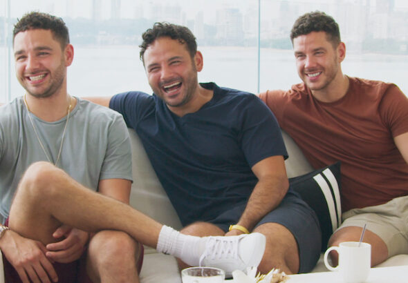 Adam, Ryan and Scott Thomas in Absolutely India: Mancs in Mumbai