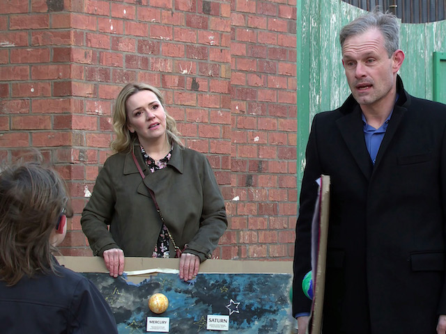 Natasha and Nick on Coronation Street on March 22, 2021