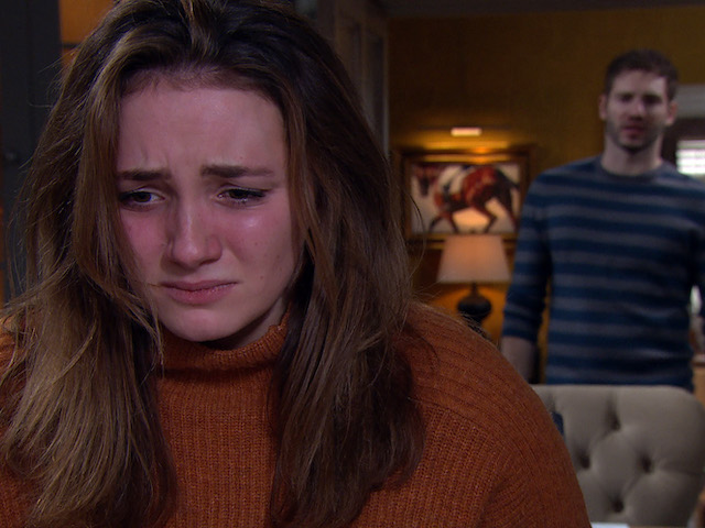Gabby and Jamie on Emmerdale on March 8, 2021