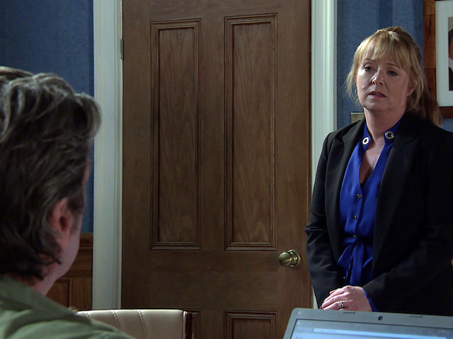 Jenny on Coronation Street on June 7, 2021