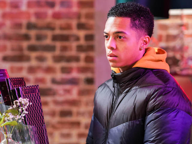 Keegan on EastEnders on February 12, 2021