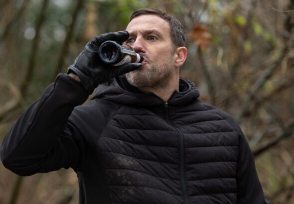 Warren on Hollyoaks on February 2, 2024