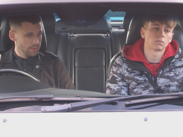 Sid and Victor on Hollyoaks on March 2, 2021