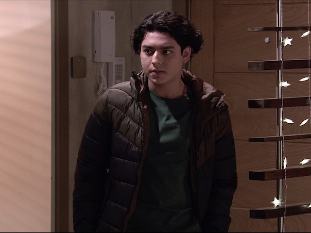 Aadi on Coronation Street on May 5, 2021