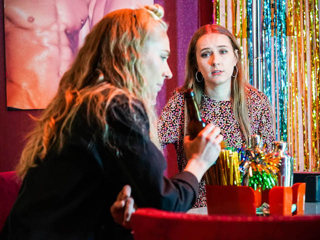 Nancy and Frankie on EastEnders on August 2, 2021