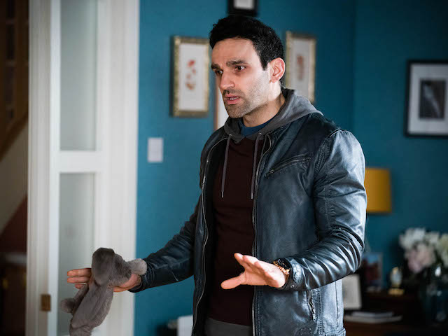 Kush on EastEnders on April 8, 2021