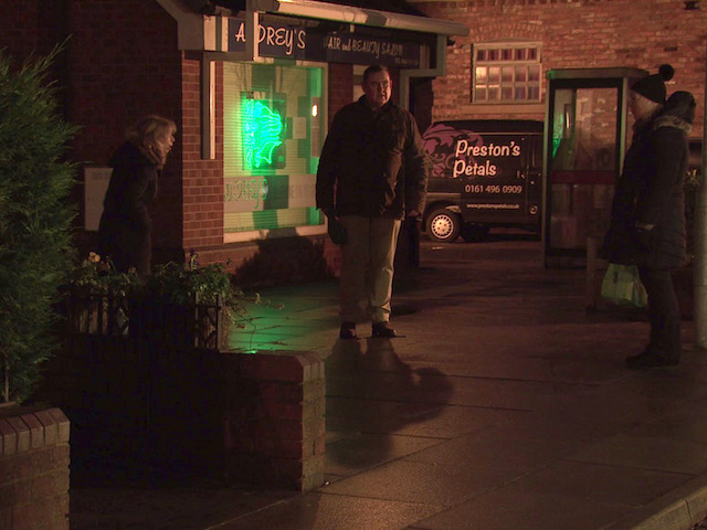 Eileen and George on Coronation Street on February 26, 2021