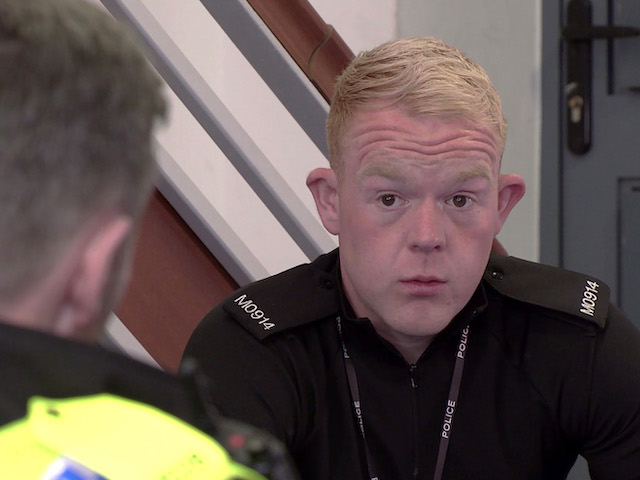 Craig on Coronation Street on July 28, 2021