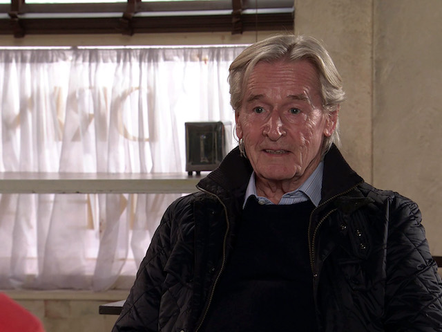Ken on Coronation Street on March 8, 2021