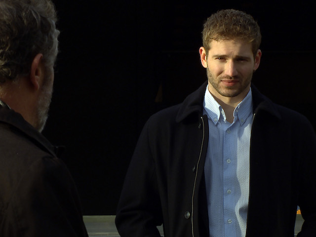 Jamie and the prospective client on Emmerdale on February 3, 2021