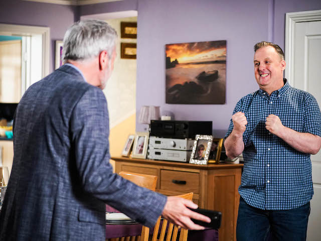 Rocky and Harvey on EastEnders on August 2, 2021