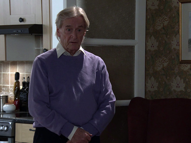 Ken on Coronation Street on March 10, 2021