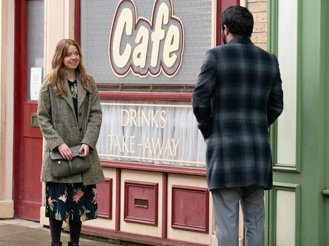 Toyah on Coronation Street on March 29, 2021