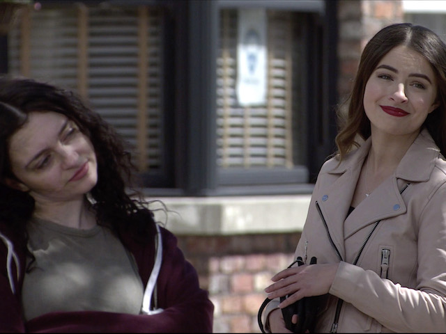 Nina and Daisy on Coronation Street on June 14, 2021
