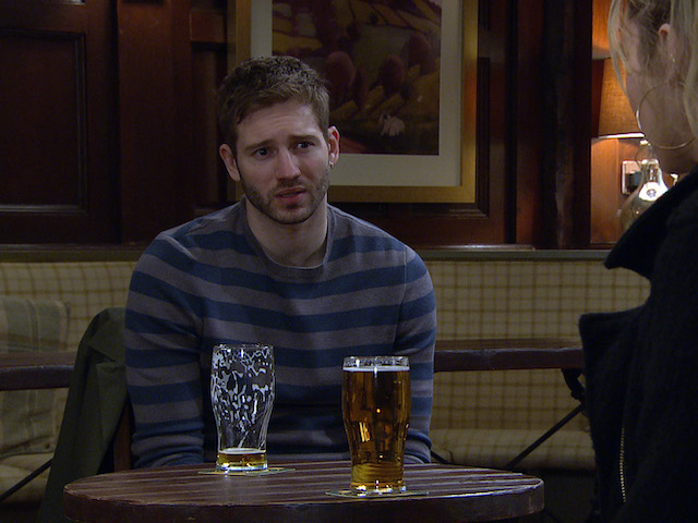 Jamie on Emmerdale on March 10, 2021
