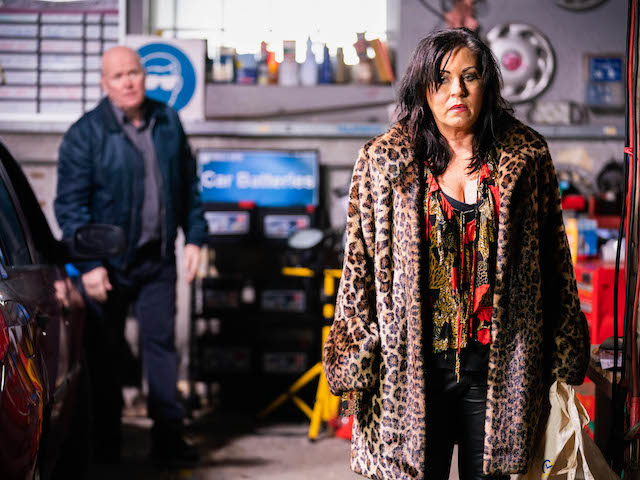 Phil and Kat on EastEnders on April 8, 2021