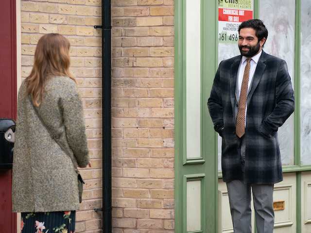 Imran on Coronation Street on March 29, 2021