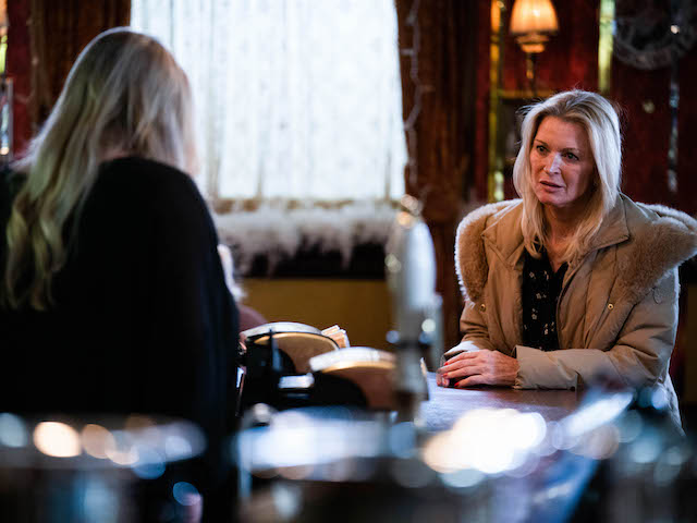 Sharon and Kathy on EastEnders on March 18, 2021