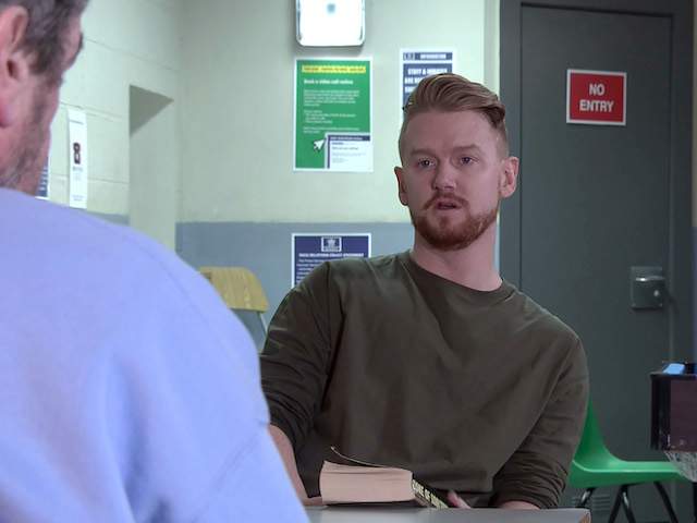 Gary on Coronation Street on February 26, 2021