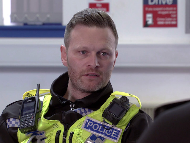 PC Brody on Coronation Street on July 28, 2021