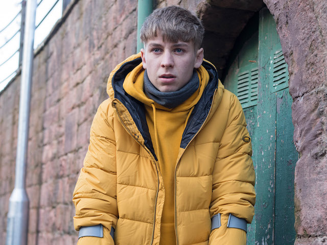 Sid on Hollyoaks on February 2, 2021