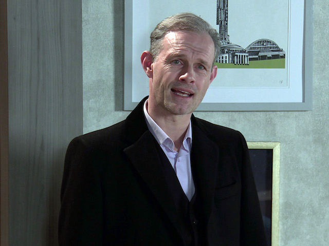 Nick on Coronation Street on March 1, 2021
