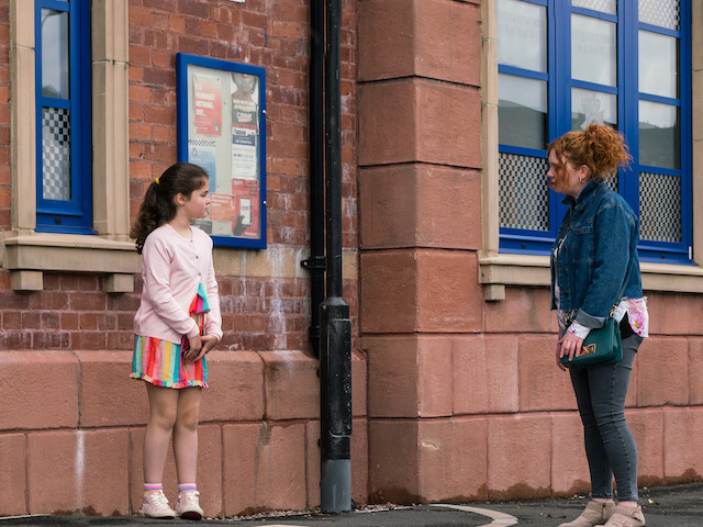 Fiz and Hope on Coronation Street on August 18, 2021