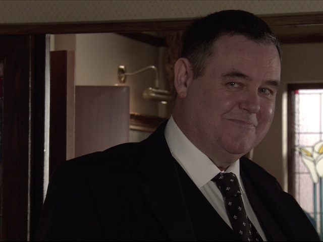 George on Coronation Street on April 2, 2021