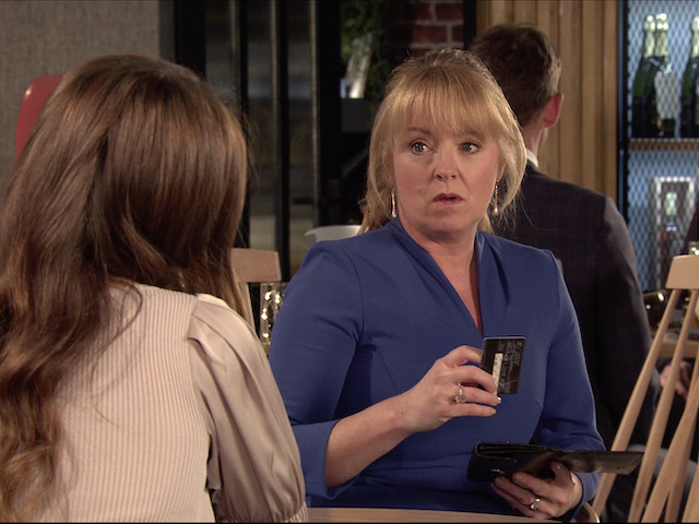 Jenny on Coronation Street on February 3, 2021