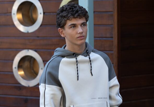 Lucas on Hollyoaks on October 21, 2024