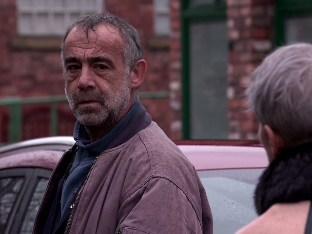 Kevin and Debbie on Coronation Street on February 12, 2021