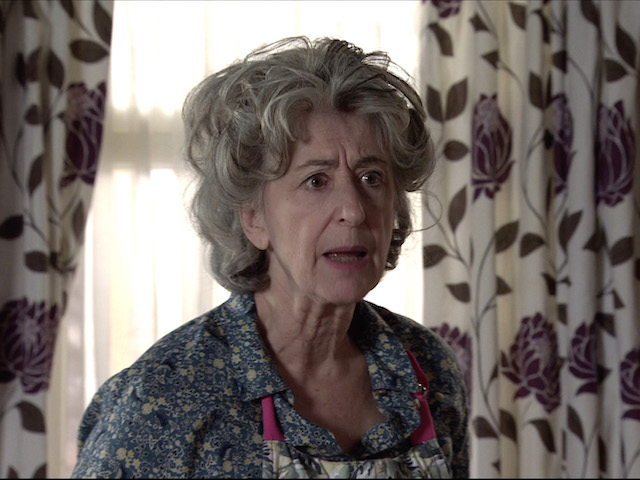 Tyrone, Fiz and Evelyn on Coronation Street on February 15, 2021
