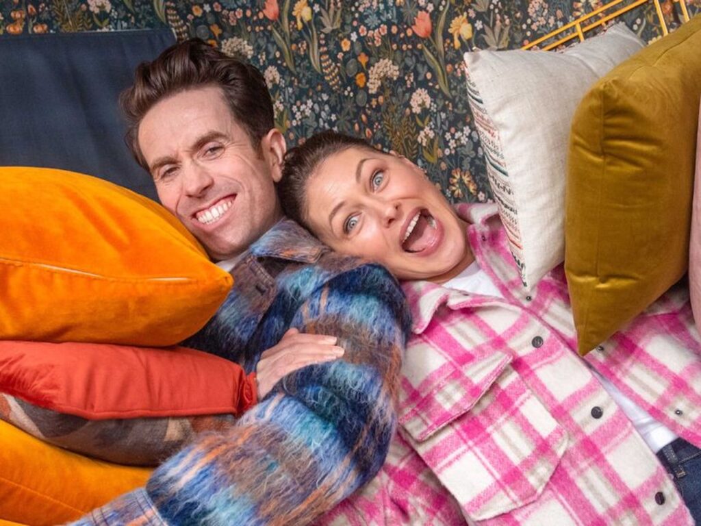 Nick Grimshaw and Emma Willis for The Great Home Transformation