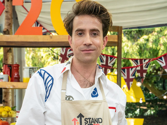 Nick Grimshaw for Great British Bake Off