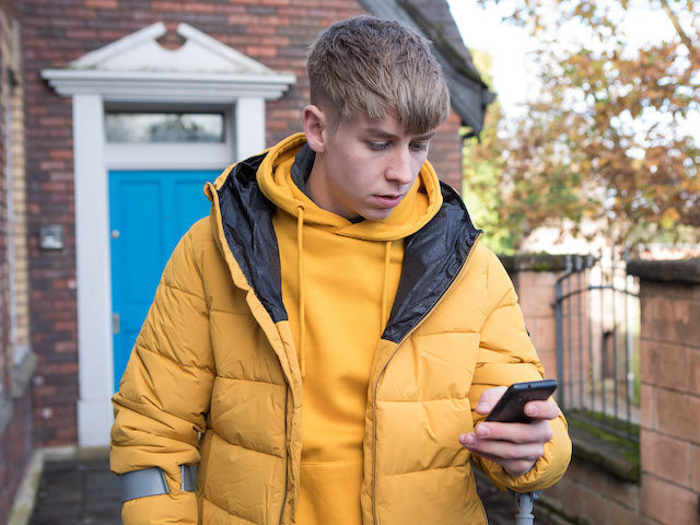 Sid on Hollyoaks on February 1, 2021