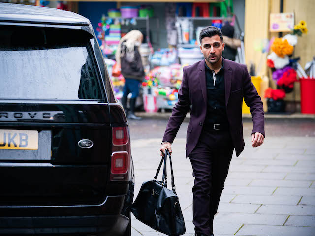 Vinny on EastEnders on March 26, 2021
