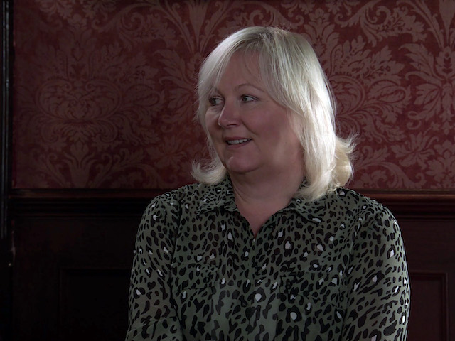 Eileen on Coronation Street on March 8, 2021