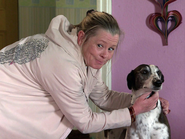 Bernie and Cerberus on Coronation Street on June 7, 2021