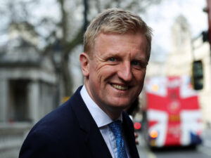 Oliver Dowden in London on March 12, 2020