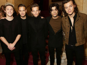 One Direction at the Royal Variety Performance in London on November 13, 2014