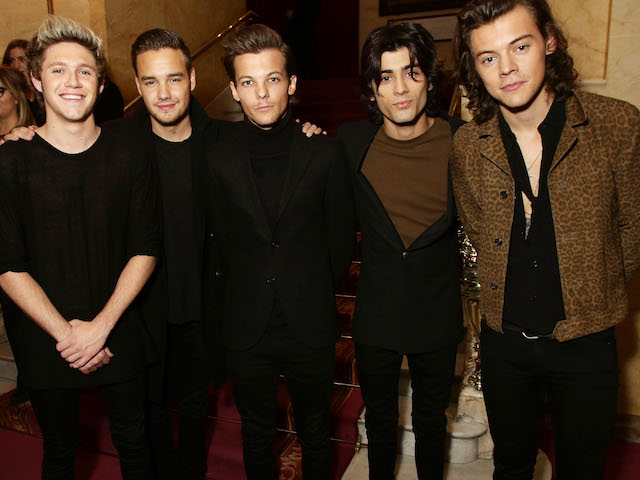 One Direction at the Royal Variety Performance in London on November 13, 2014