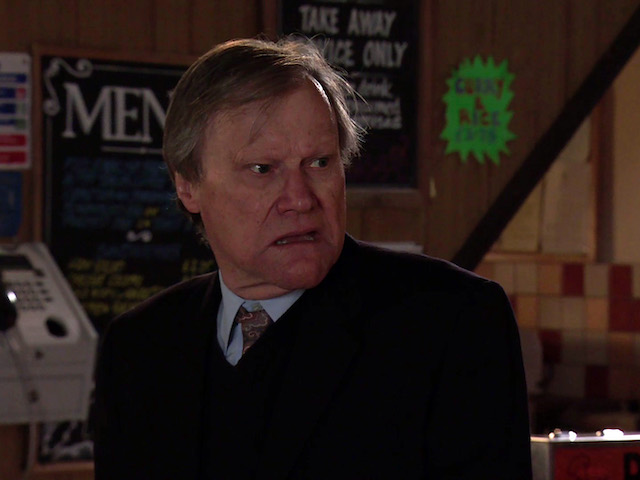 Roy on Coronation Street on May 5, 2021