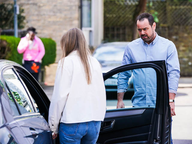 Frankie and Mick on EastEnders on July 22, 2021