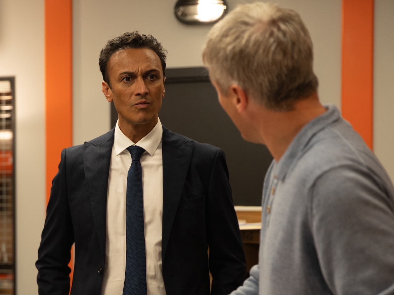 Jai and Caleb on Emmerdale on November 13, 2024