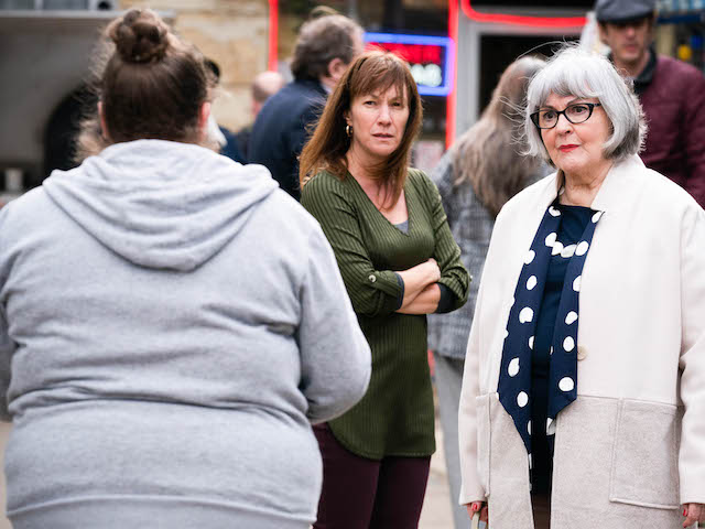 Bernadette, Rainie and Vi on EastEnders on June 25, 2021