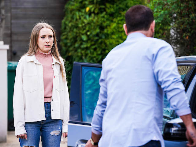 Frankie and Mick on EastEnders on July 22, 2021