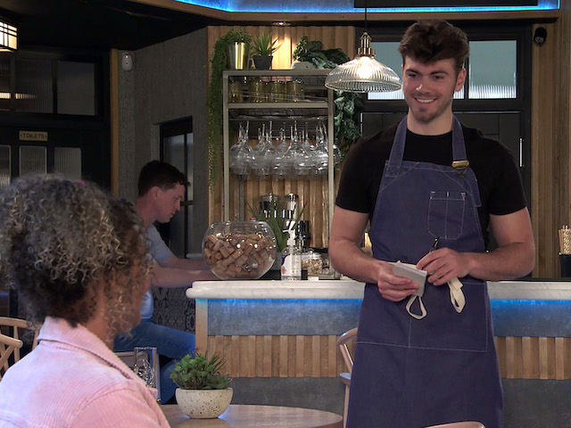 Emma and Curtis on Coronation Street on June 21, 2021