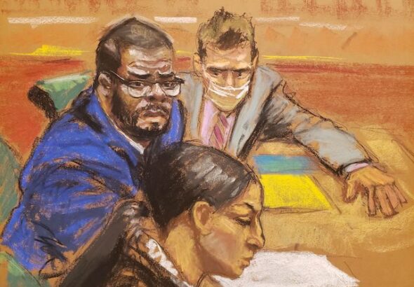 R Kelly on August 30, 2021