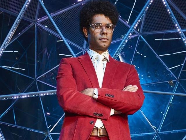 Richard Ayoade for The Crystal Maze