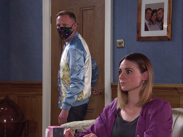Sean on Coronation Street on June 9, 2021